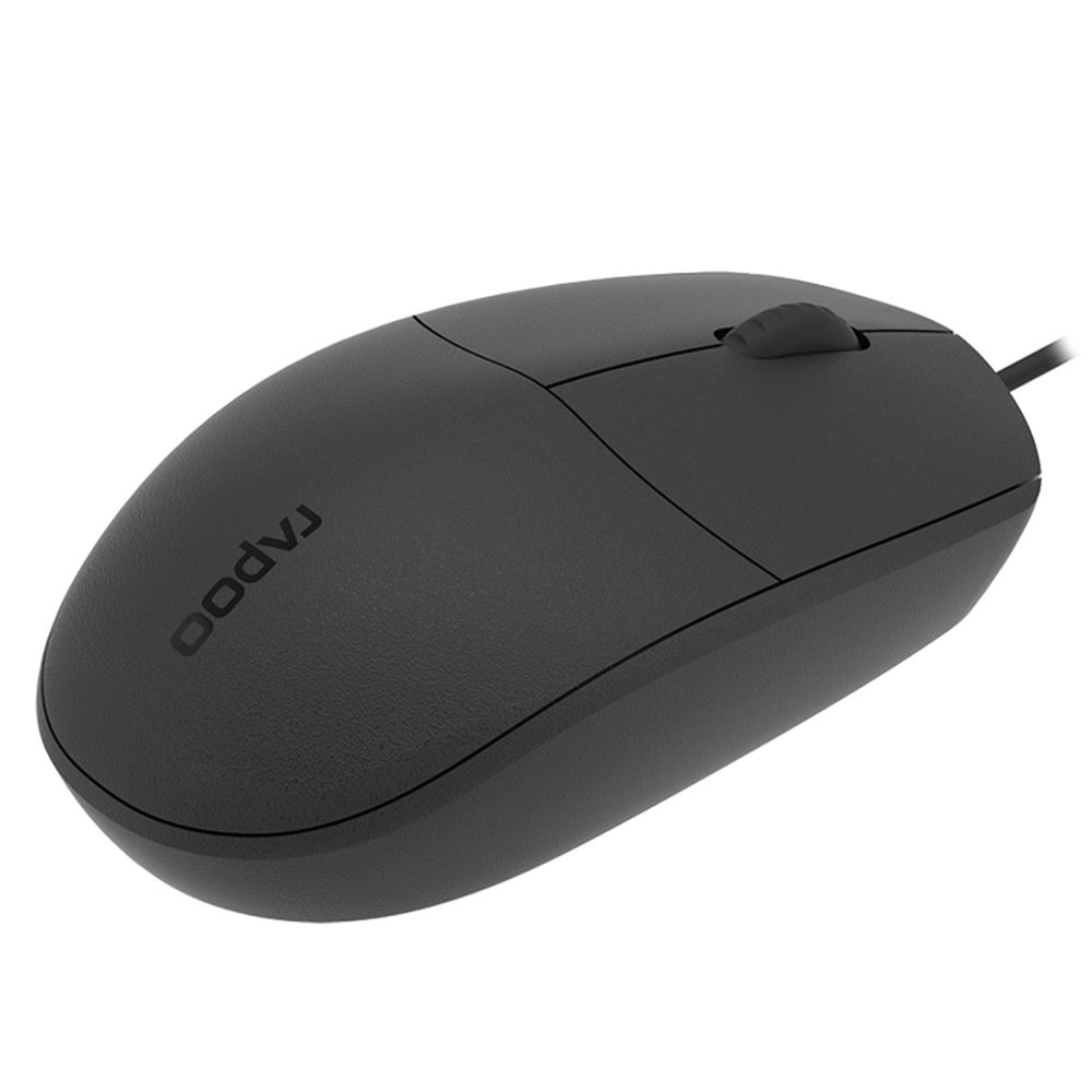 Rapoo N100C 1000 DPI Type-C Wired Optical Mouse