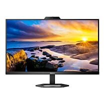 PHILIPS 27E1N5600HE 27" QHD 1440p ERGO-BASE 5.0MP Built-in Windows Webcam LED Monitor (Black, 1 Year Direct Local Warranty, NEW)