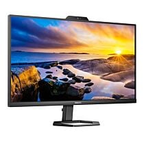 PHILIPS 27E1N5600HE 27" QHD 1440p ERGO-BASE 5.0MP Built-in Windows Webcam LED Monitor (Black, 1 Year Direct Local Warranty, NEW)