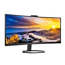 Philips 34E1C5600HE 34" UltraWide QHD 1440p VA 100Hz Curved Display Gaming Monitor (Built-in 5MP Webcam, Black, 1 Year Local Warranty, NEW)