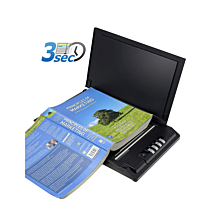 Plustek OpticSlim 2700 A4 Size Flatbed Scanner (Black, NEW)