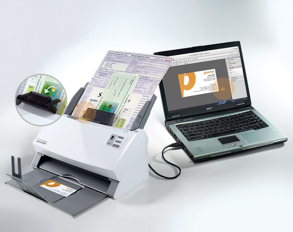 Plustek Smart Office PS3180U Sheet Feed A4 Scanner 