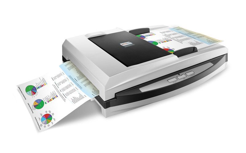 Plustek SmartOffice PL3060 A4 Flatbed ADF Scanner 