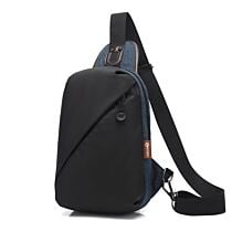 Poso PS-312 9.7 Inches Crossbody Bag (Black)