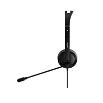 Rapoo H101 Wired Stereo Headset (Black, NEW)