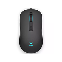 Rapoo V16 RGB 2000 DPI 6 Programmable Gaming Optical Mouse (Black, NEW)