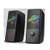 Redragon GS530 Air 2.0 Channel RGB PC Gaming Speaker (Black, NEW)