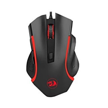 Redragon M606 Nothosaur 3200 DPI 6 Buttons RGB Wired Gaming Mouse (Black, NEW)