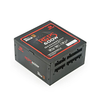 Redragon RGPS GC-PS003 600W 80 Plus Bronze Full Module Gaming PC Power Supply (Black, NEW)