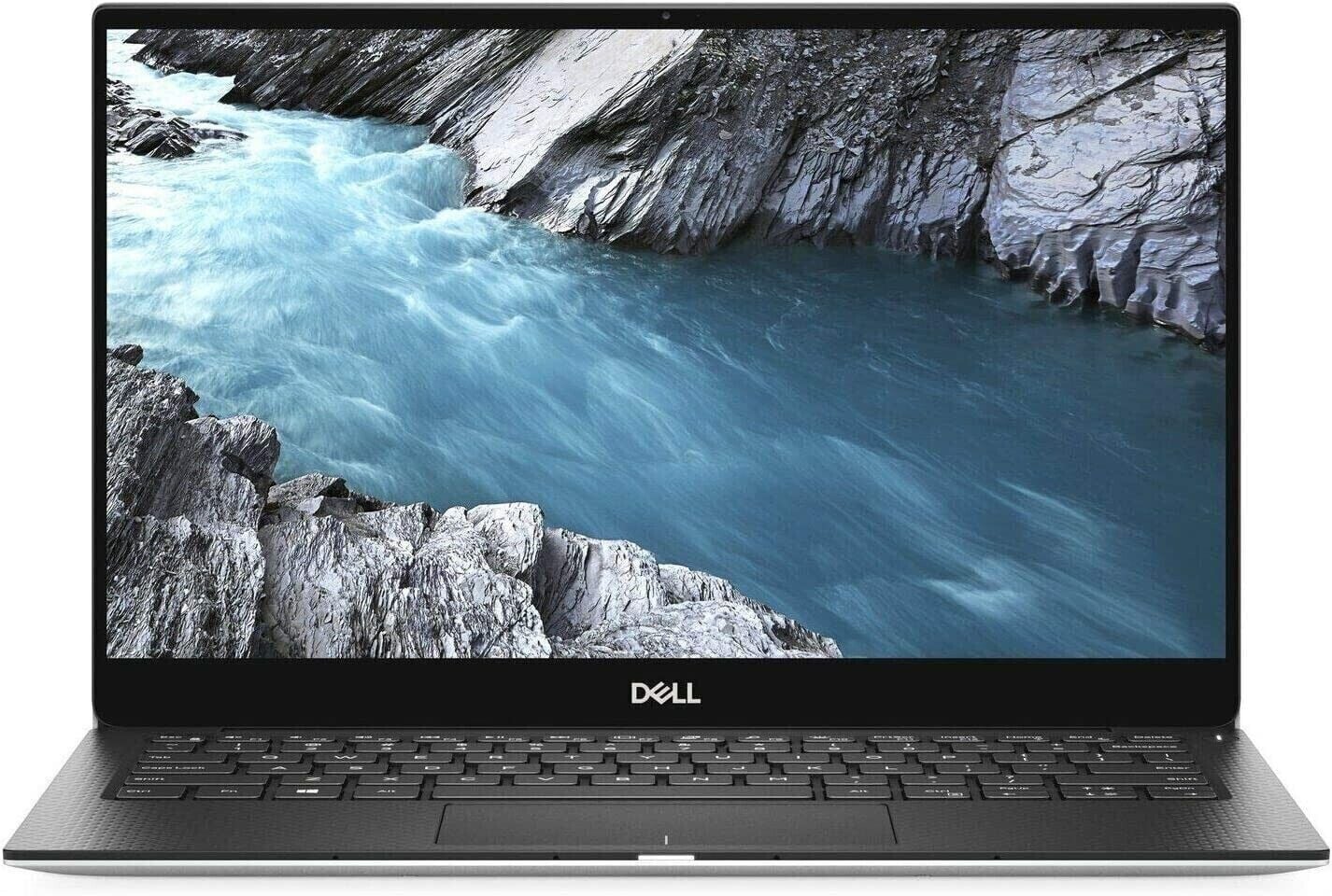 Dell XPS 13 9370 With Next Gen Infinity Edge Ultrabook - 8th Gen Ci5 8250U QuadCore Processor 4-GB 256-GB SSD Intel UHD 620 GC 13.3" Full HD 1080p Infinity Edge Display WavesMaxx Audio Backlit KB W11 Pro (Silver, Used)