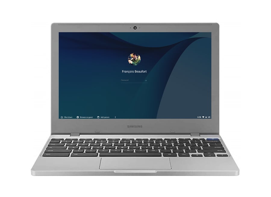 Samsung Chromebook 4 - Intel Pentium Celeron N4000 Processor 4GB 32GB eMMC Intel HD 600 Graphics 11.6" HD 720p Display Chrome OS (Silver, Open Box)