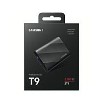 Samsung T9 2TB Portable SSD (Black, NEW)