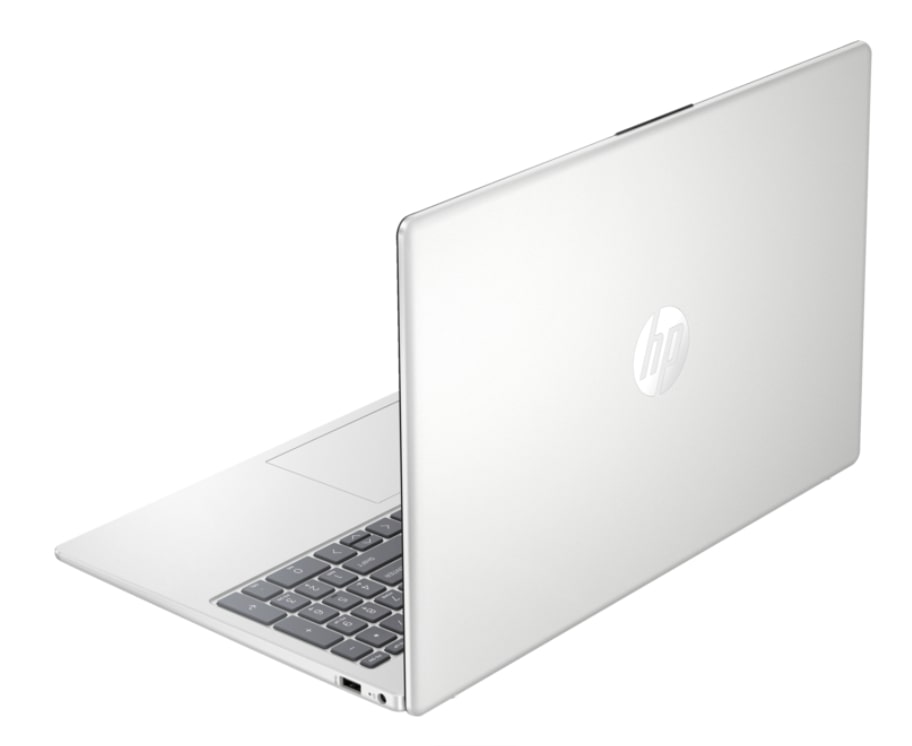 HP 15 FD0131wm - Alder Lake N - Intel Core i3 N305 (8-Core) Processor 8-GB to 32-GB 256-GB to 2-TB SSD Intel UHD GC 15.6" Full HD 1080p IPS 300nits Display FP Reader W11 (Natural Silver, NEW)