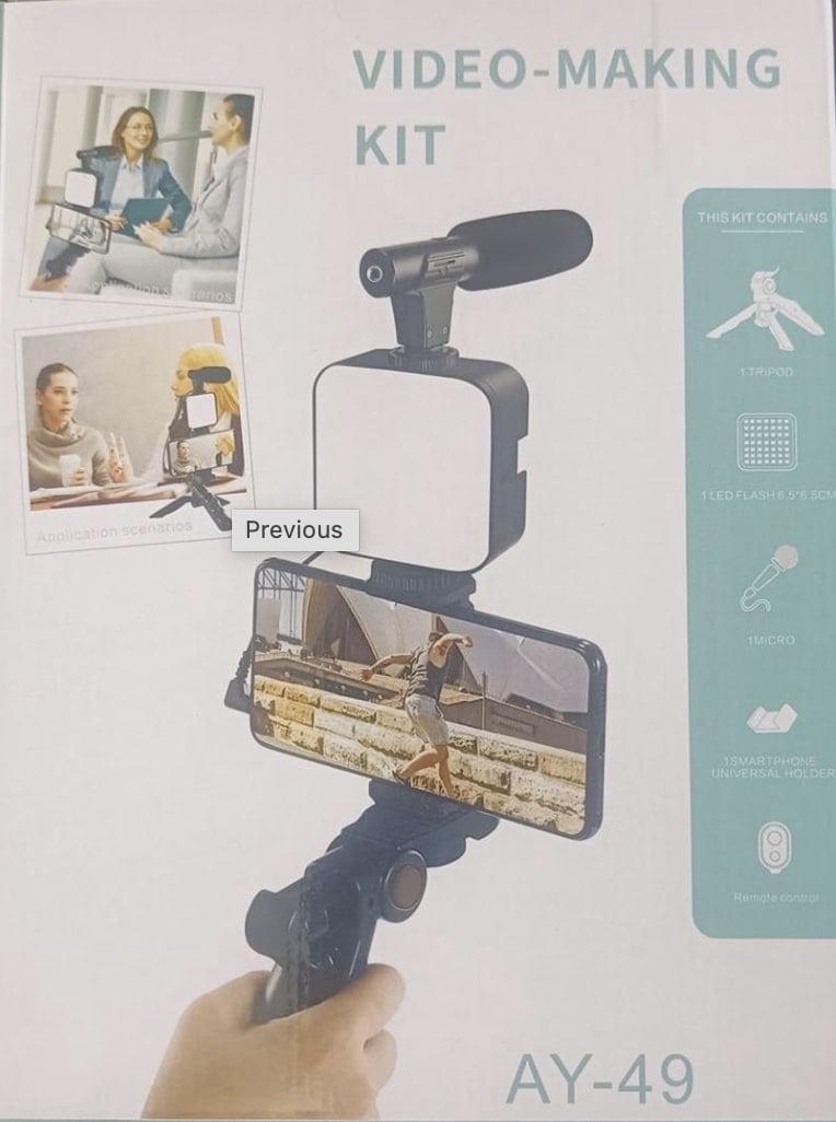 AY-49 Video Making Tripod Kit