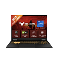 ASUS TUF Gaming F16 FX608JHI - Raptor Lake - 14th Gen Core i7 14650HX 16-Core Processor 16-GB 512-GB SSD 8-GB NVIDIA GeForce RTX5050 GDDR7 GC 16" WUXGA 1200p 144Hz IPS AG Display 1-Zone RGB BKB TPM (Jaeger Gray, 2 Years ASUS Direct Local Warranty, NEW)