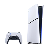 Sony PlayStation 5 Slim - 1TB Storage Gaming Console - Digital Edition (White, NEW)