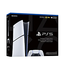 Sony PlayStation 5 Slim - 825GB Storage Gaming Console - Digital Edition (White, NEW)