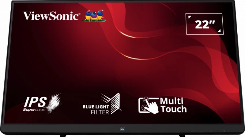 ViewSonic TD2230 22-Inch FHD 1080p 60Hz IPS Panel Touchscreen Monitor (Black)