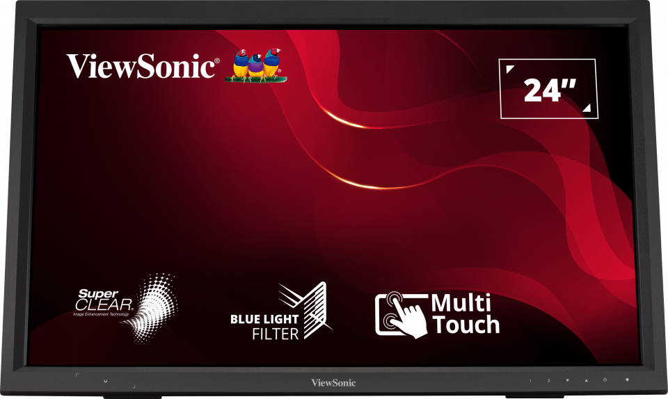 ViewSonic TD2423 24-Inch Full HD 1080p 75Hz Touch Screen Monitor (Black)