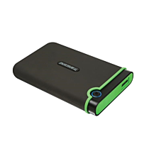 Transcend StoreJet 25M3C 2TB Portable Hard Drive (Black, NEW)