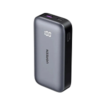 UGREEN 25185 10000mAh 30W Fast Charging Power Bank (Grey, NEW)