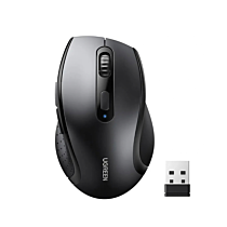 UGREEN 45012 Ergonomic Contoured-Shape 2.4 GHz Wireless Mouse (Black, NEW)