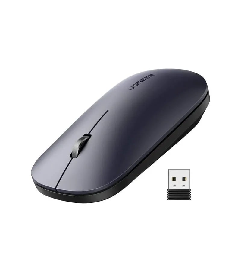 UGREEN 90372 Portable Wireless Mouse (Black, NEW)