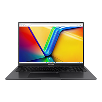Asus VivoBook 16 M1605YA - AMD Ryzen 7 7730U Processor 8-GB 512-GB SSD GDDR4 GC 16.0" OLED WUXGA Display DOS (Indie Black, 2 Year Asus Direct Local Warranty)