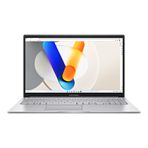 Asus VivoBook 15 X1504VA - Tiger Lake - 13th Gen Core i7 1355U 08GB 512GB SSD GDDR4 15.6" Full HD IPS 1080p Display Backlit KB DOS (NEW, Cool Silver, Asus Direct Local Warranty)