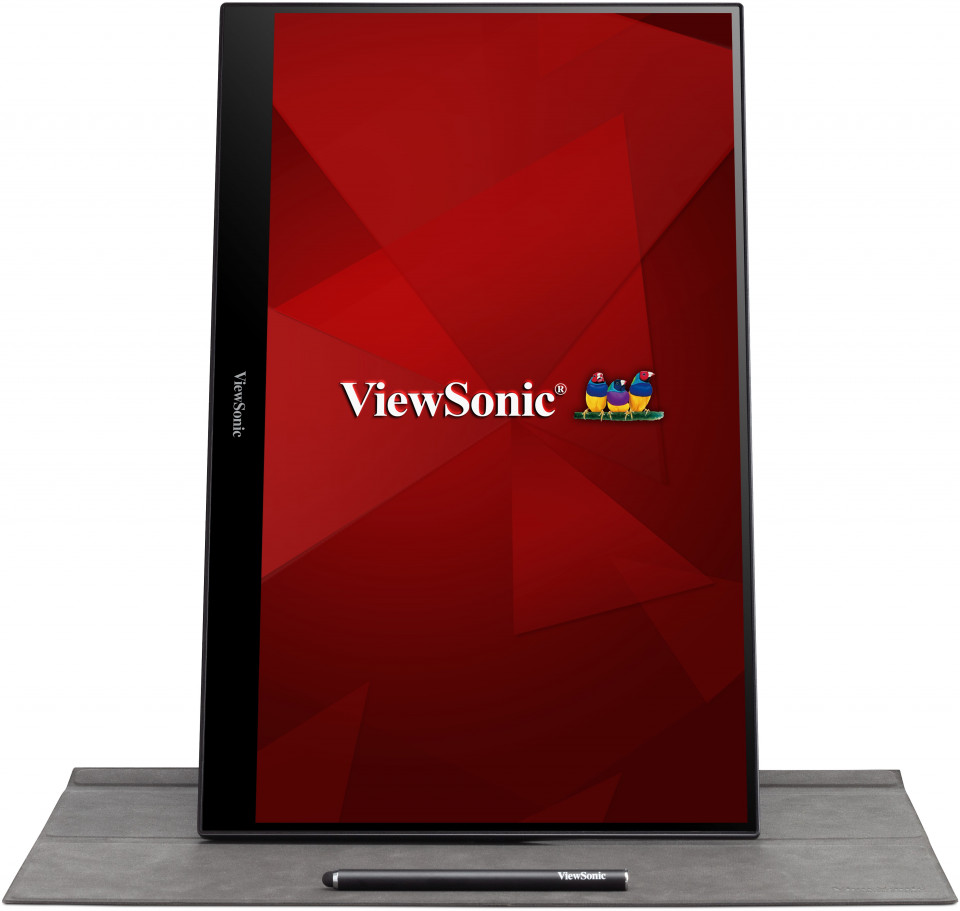 ViewSonic TD1655 16-Inch Full HD 1080p 60Hz Portable Touch Screen IPS Panel Monitor (Black)