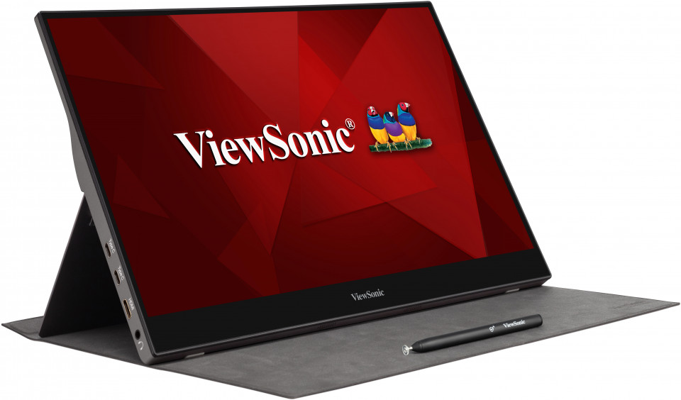 ViewSonic TD1655 16-Inch Full HD 1080p 60Hz Portable Touch Screen IPS Panel Monitor (Black)