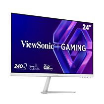 ViewSonic VX24G30-W 24" Full HD 1080p 240Hz IPS Panel Gaming LED Monitor (White, 1 Year Local Warranty, NEW)