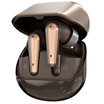 Audionic Wireless 595 Flip Earbuds (Brown)
