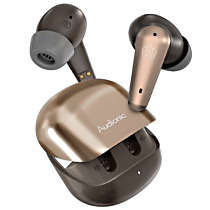 Audionic Wireless 595 Flip Earbuds (Brown)