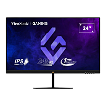ViewSonic VX2479A-HD-PRO 24-Inch Full HD 1080p 240 Hz IPS Panel Gaming Monitor (Black, 1 Year Local Warranty, NEW)
