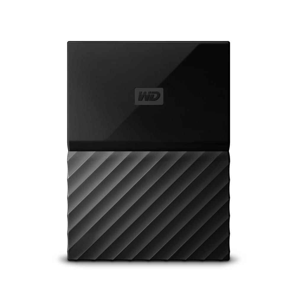 Western Digital My Passport 2 Terabyte External Hard Drive (Black)