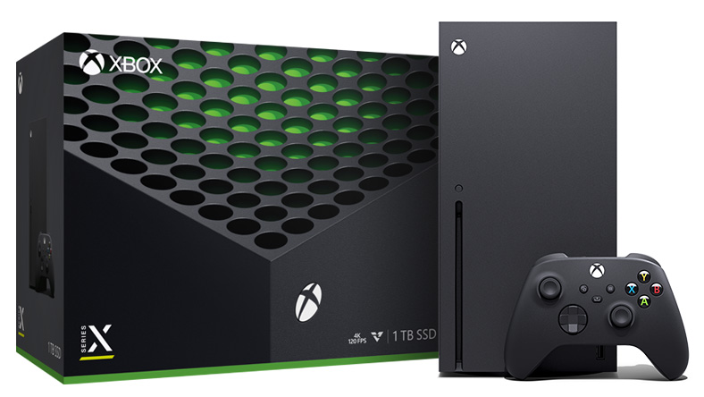 Microsoft Xbox Series X 1 TeraByte Gaming Console - Black 