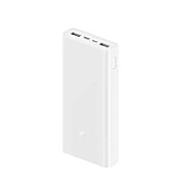 Xiaomi Mi Power Bank 3 20000mAh 18W Fast Charging Power Bank (White, NEW)
