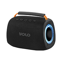 YOLO Groove RGB Wireless Bluetooth Speaker (Black, NEW)