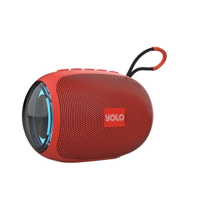 YOLO Buddy Portable Bluetooth Speaker (Red)