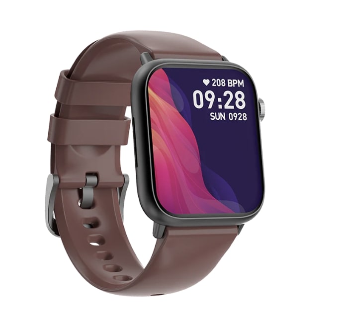 Yolo Watch Pro Max Bluetooth Water Resist HD Bright Display Sports Smart Watch (Brown) 