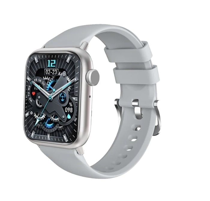 Yolo Watch Pro Max Bluetooth Water Resist HD Bright Display Sports Smart Watch (Silver) 