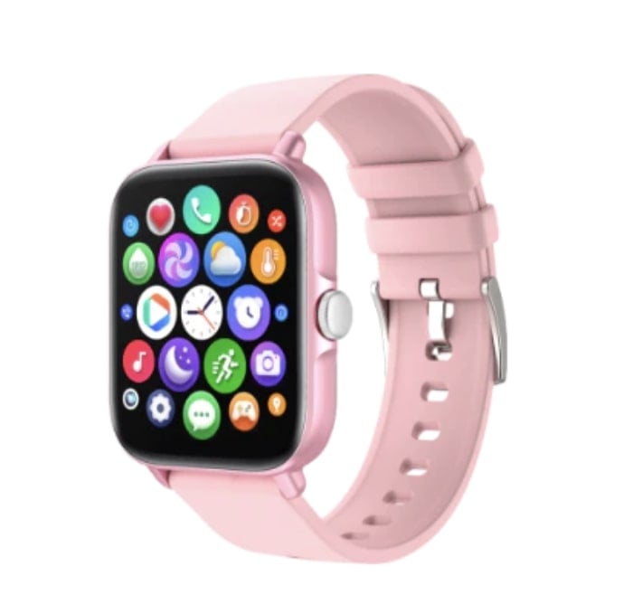 Yolo Watch Pro Bluetooth Water Resist HD Bright Display Smart Watch (Pink) 
