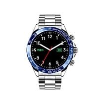 YOLO TAG AI Smartwatch 1.43" Super AMOLED Always on Display Bluetooth Calling IP68 Water Resistant (Silver)