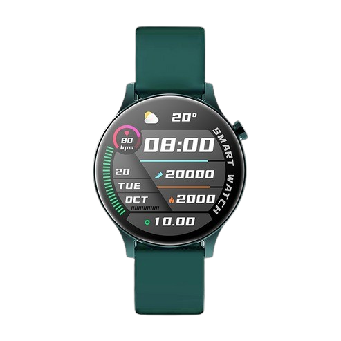Yolo Thunder Bluetooth Water Resist HD Bright Display Sports Smart Watch (Green) 