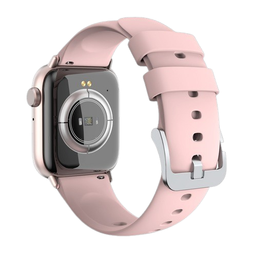 Yolo Watch Pro Max Bluetooth Water Resist HD Bright Display Sports Smart Watch (Pink) 