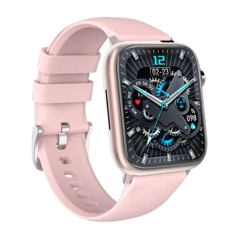 Yolo Watch Pro Max Bluetooth Water Resist HD Bright Display Sports Smart Watch (Pink) 