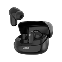 YOLO YoPod Echo Wireless Earbuds (Black, NEW)