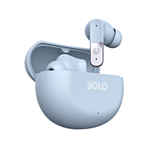 YOLO YoPod Rhythm Wireless Earbuds (Blue, NEW)