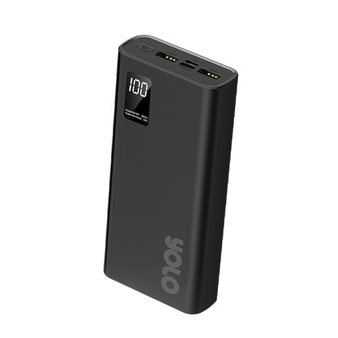 Yolo Insta 20 20,000 mAh With Smart Chip Technology Power Bank (Black)